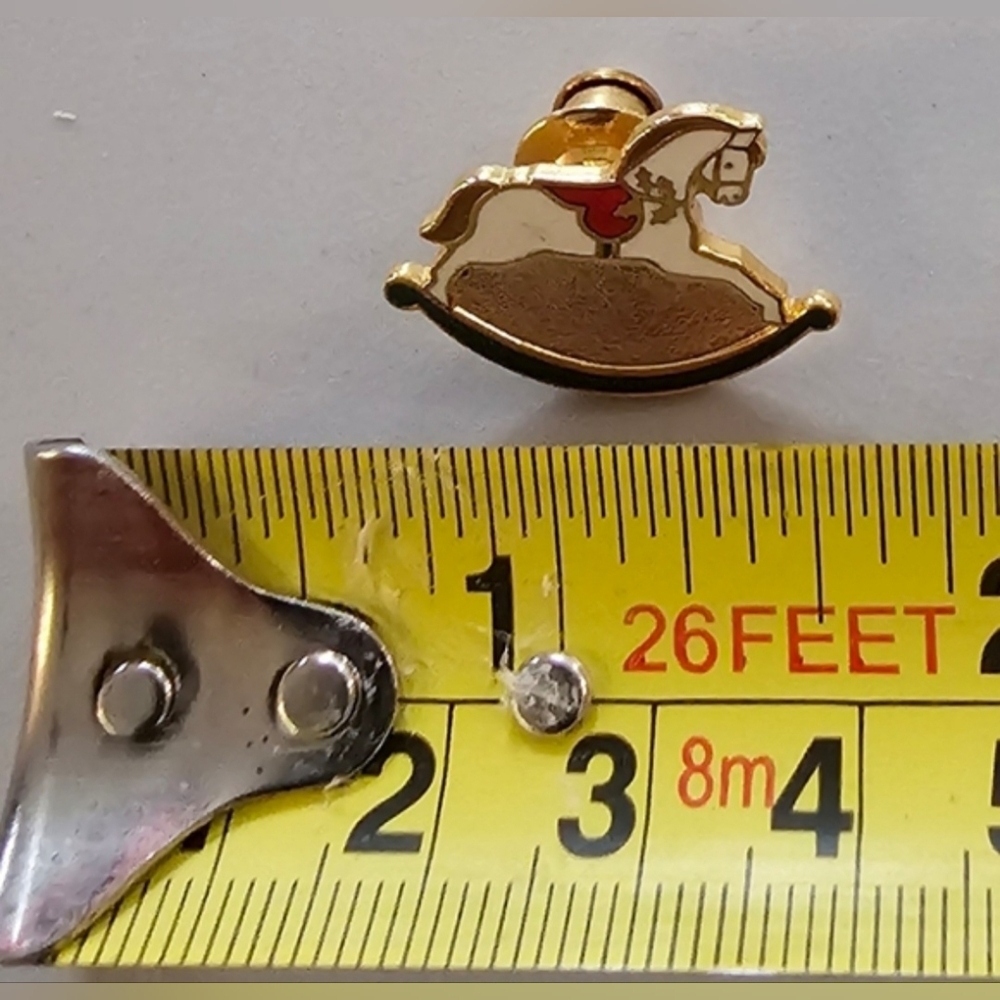 Hallmark Rocking Horse Pin - Picture 3 of 4